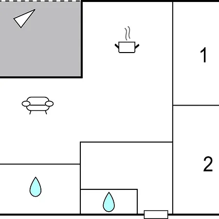 Apartment In With Kitchen Zadar